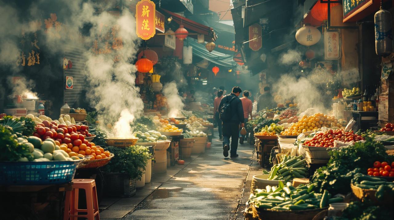 人间烟火：菜市场里的诗 视频画面